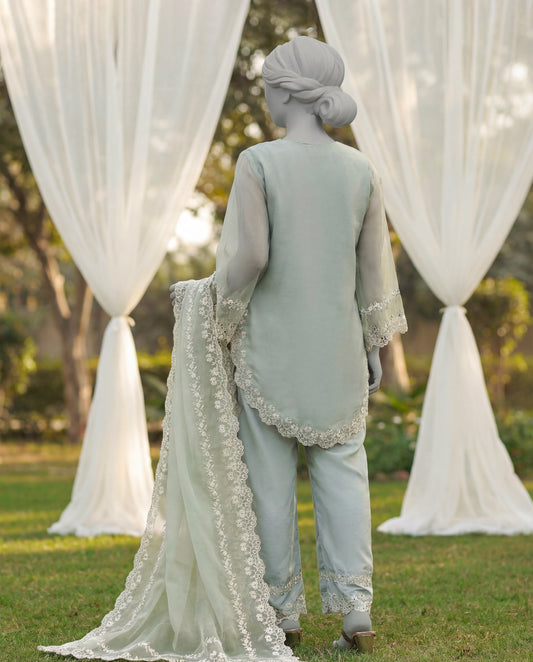 ELARA - 3 PIECE EMBROIDERY SUIT