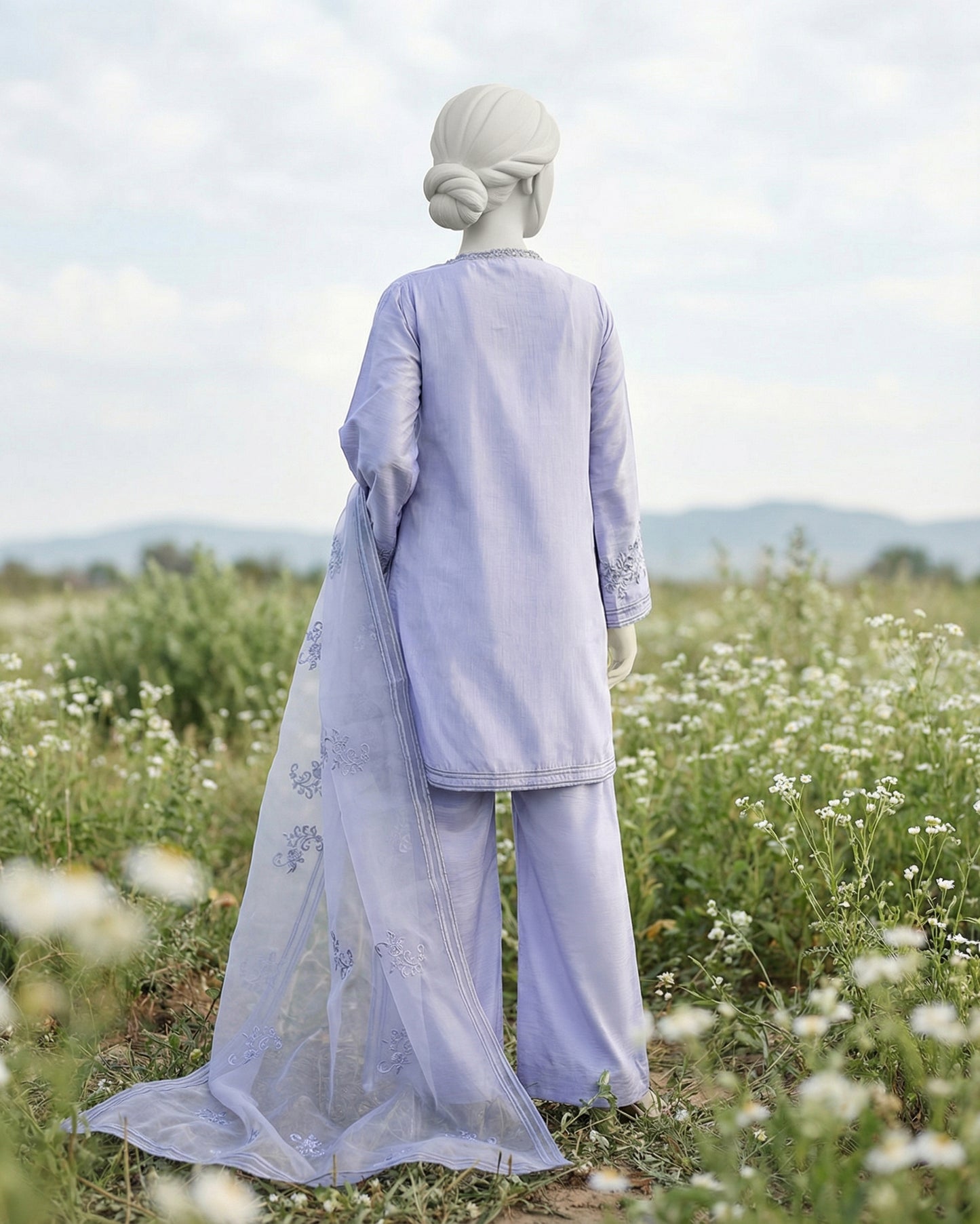 AZIMAH - 3 PIECE EMBROIDERY SUIT
