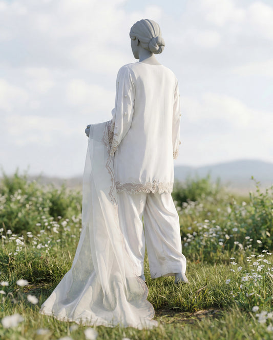 ZIMAH - 3 PIECE EMBROIDERY SUIT