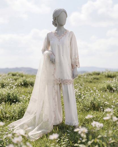ZIMAH - 3 PIECE EMBROIDERY SUIT