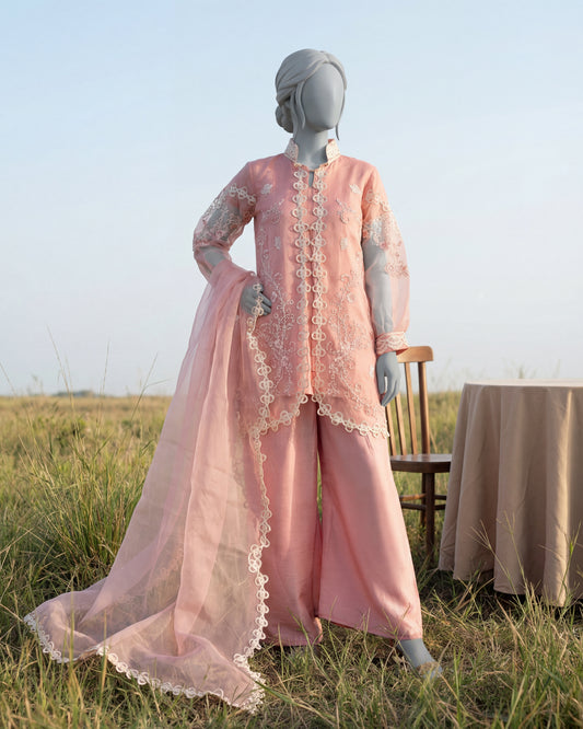 SOFEST - 3 PIECE EMBROIDERY SUIT