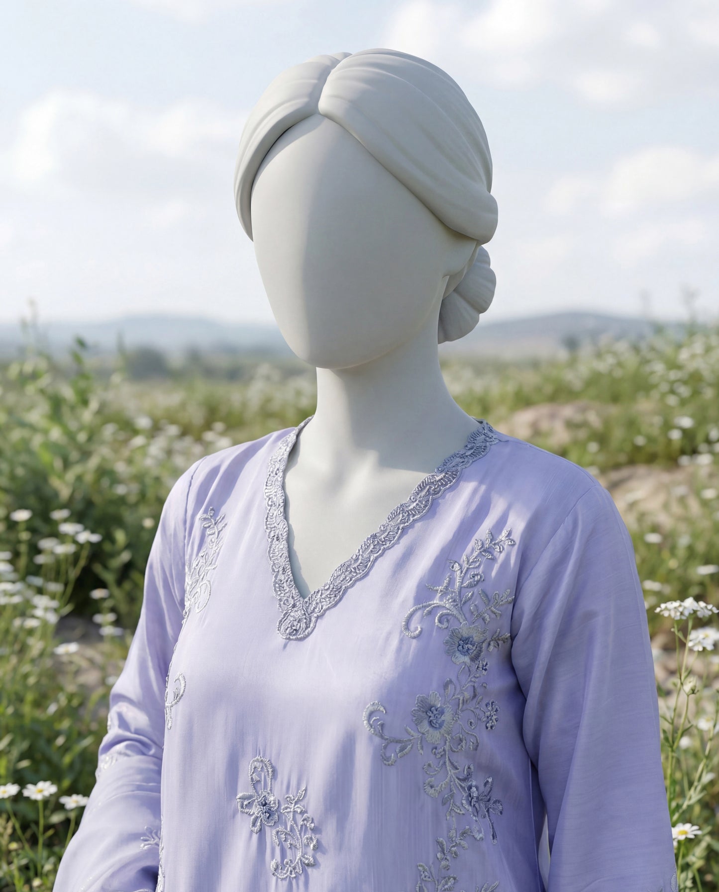 AZIMAH - 3 PIECE EMBROIDERY SUIT
