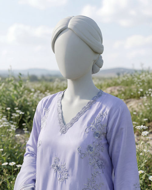 AZIMAH - 3 PIECE EMBROIDERY SUIT