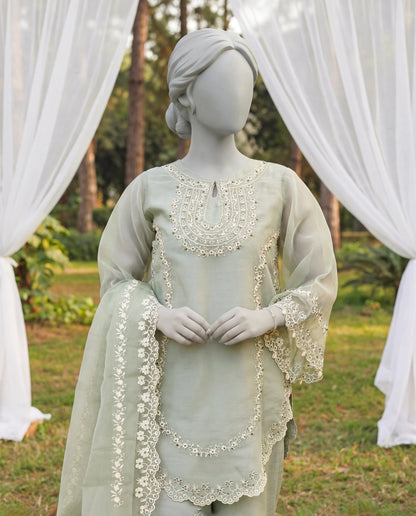 ELARA - 3 PIECE EMBROIDERY SUIT