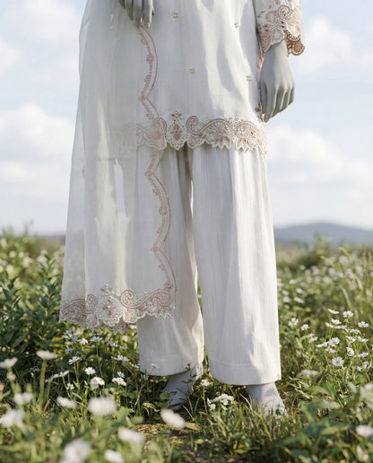 ZIMAH - 3 PIECE EMBROIDERY SUIT