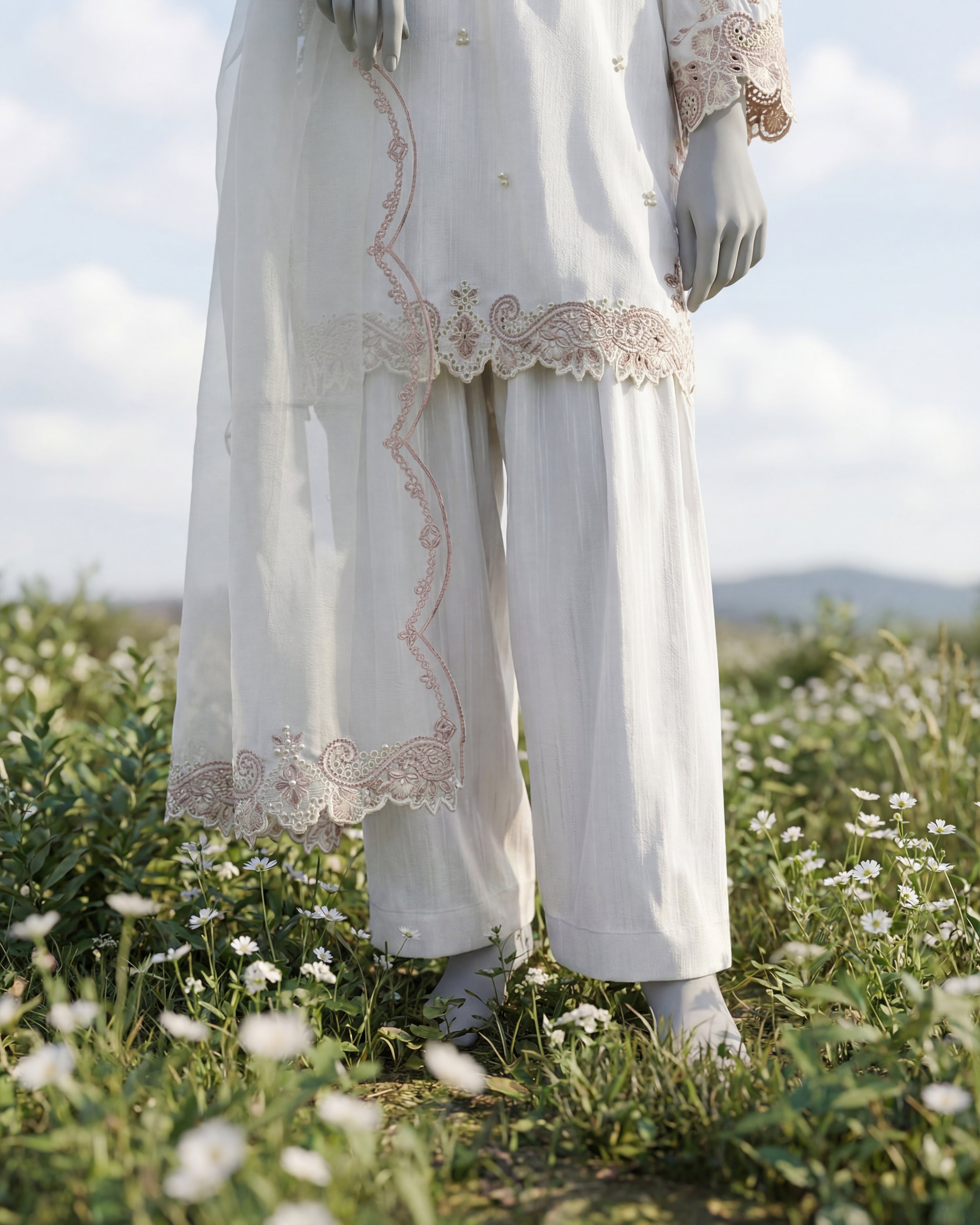 ZIMAH - 3 PIECE EMBROIDERY SUIT