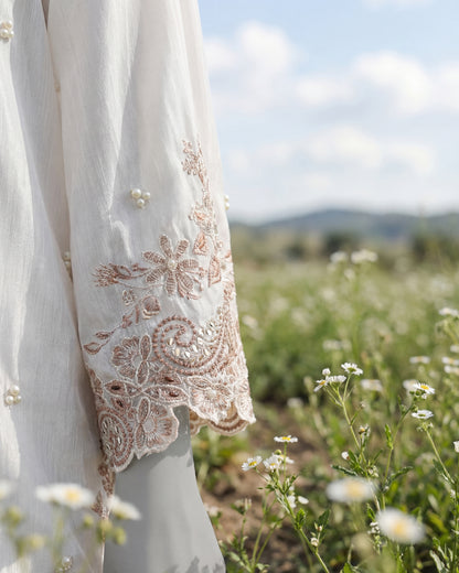 ZIMAH - 3 PIECE EMBROIDERY SUIT