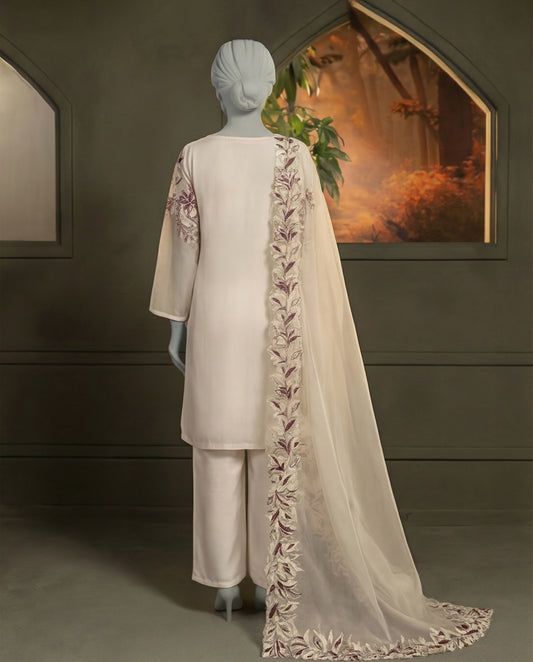 ANITA - 3 PIECE EMBROIDERY SUIT