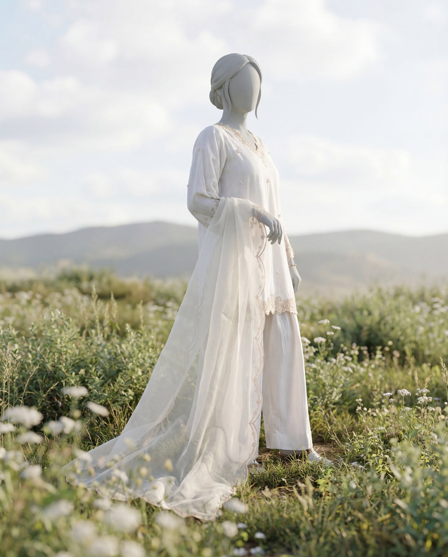 ZIMAH - 3 PIECE EMBROIDERY SUIT