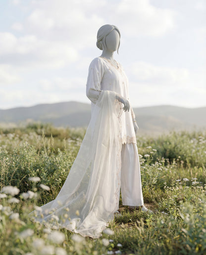 ZIMAH - 3 PIECE EMBROIDERY SUIT