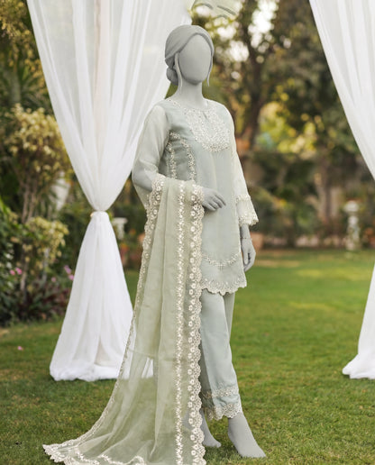 ELARA - 3 PIECE EMBROIDERY SUIT