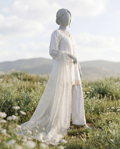 ZIMAH - 3 PIECE EMBROIDERY SUIT