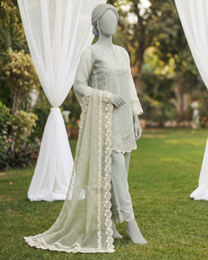 ELARA - 3 PIECE EMBROIDERY SUIT
