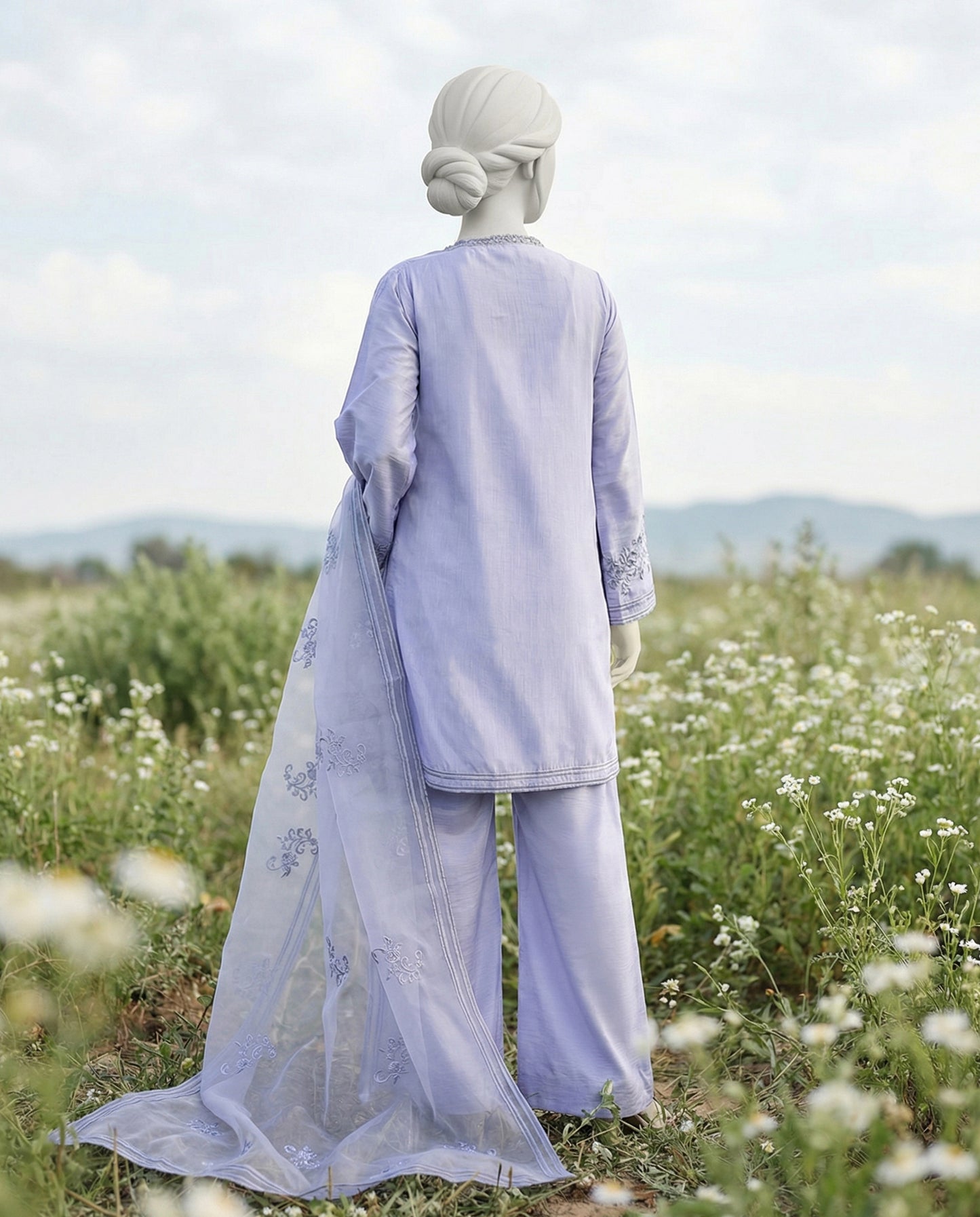 AZIMAH - 3 PIECE EMBROIDERY SUIT