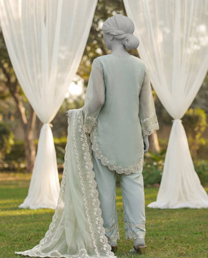 ELARA - 3 PIECE EMBROIDERY SUIT