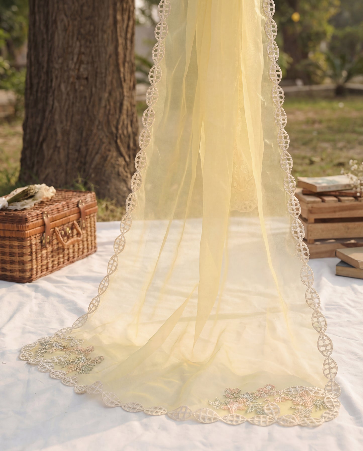 SAVINA - 3 PIECE EMBROIDERY SUIT