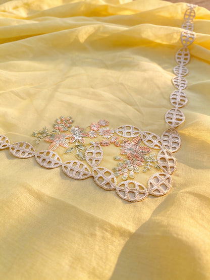 SAVINA - 3 PIECE EMBROIDERY SUIT